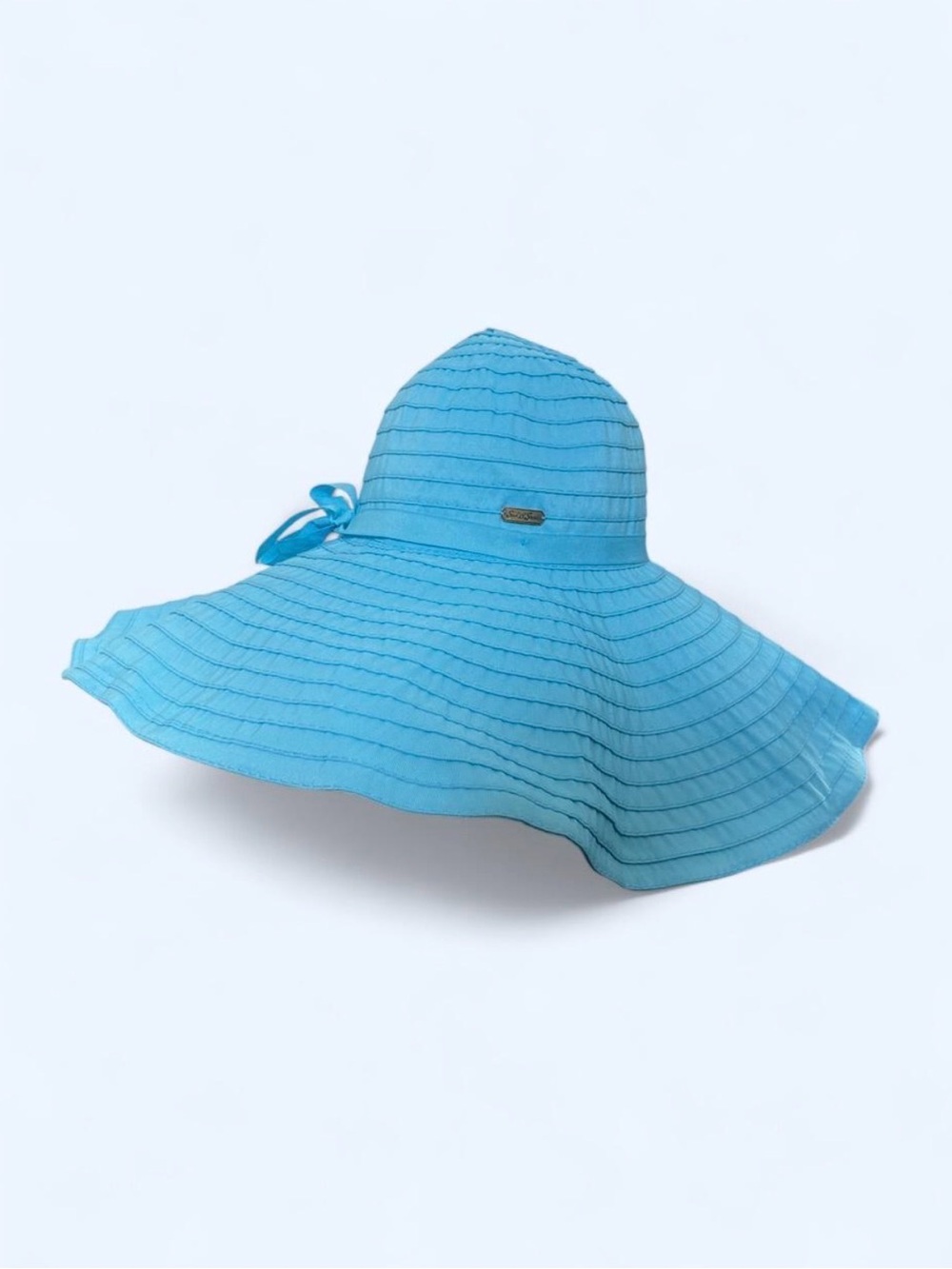 Scout Girls' Bright Blue Wide-Brim Sun Hat